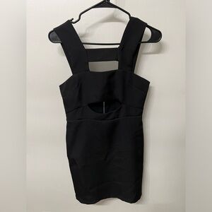 Endless Rose Black Mini Dress